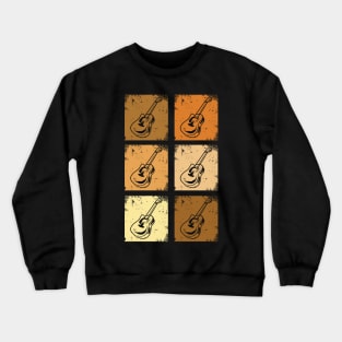 Retro String Rhythms Crewneck Sweatshirt